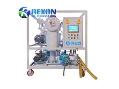 REXON ZYD-50 Impianto di purificazione dell'olio isolante sotto vuoto a doppio stadio con manometri digitali