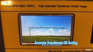 Tester del valore della tensione di rottura dell'olio del trasformatore REXON RTO-100